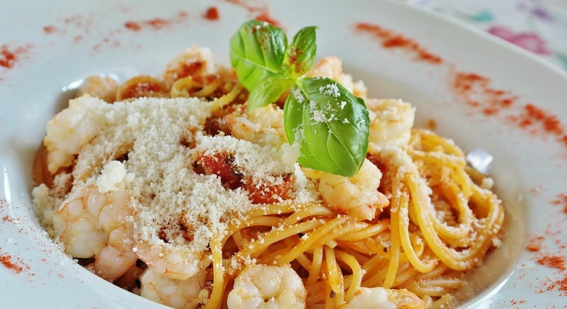 Plated Pasta Dish